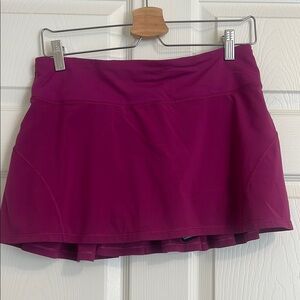 Lululemon Vibrant Pink Athletic Skirt